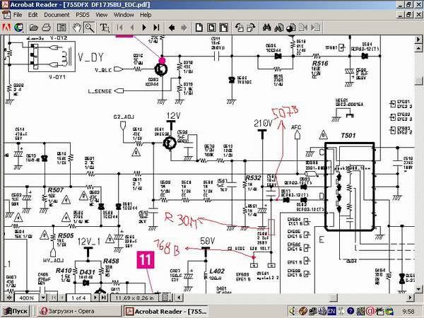 Samsung syncmaster 151s схема