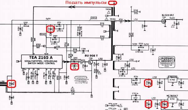 Схема блока питания strw6754