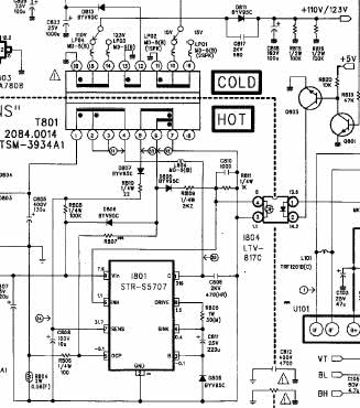 Схема телевизора daewoo 14q2m