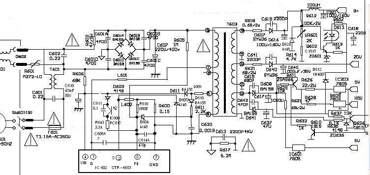 Erisson 21uf16 схема