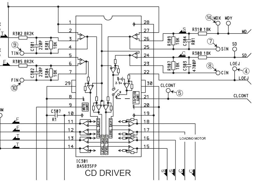 Ba6209 схема включения