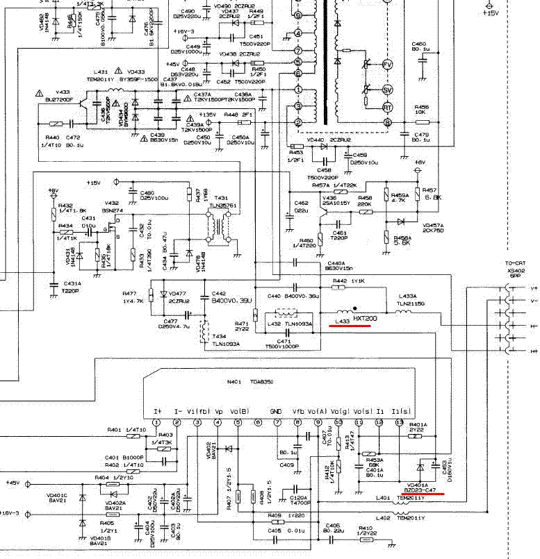 Rolsen c21r95 схема