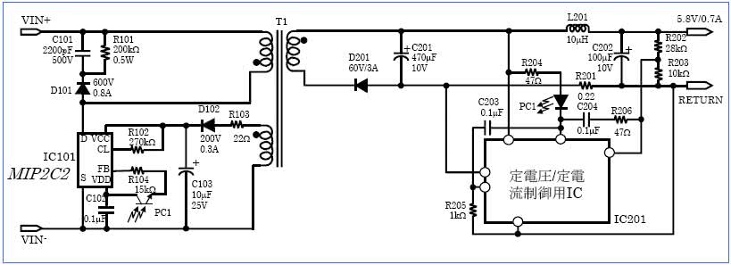 Mip2c2 схема включения