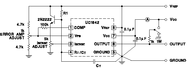 Uc1842 схемы включения