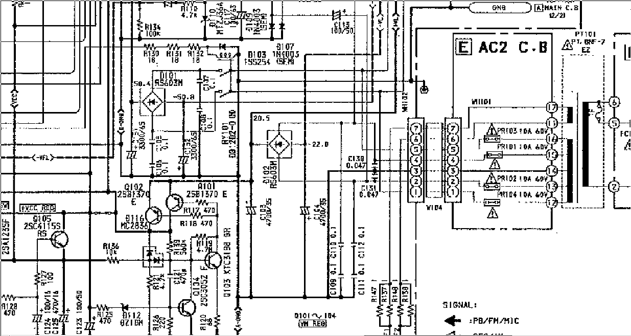 Aiwa cs w550 схема