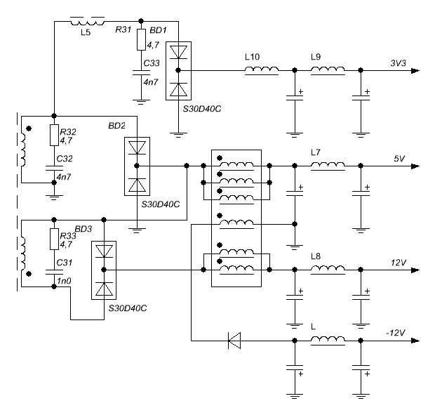 atx fsp - Схемы