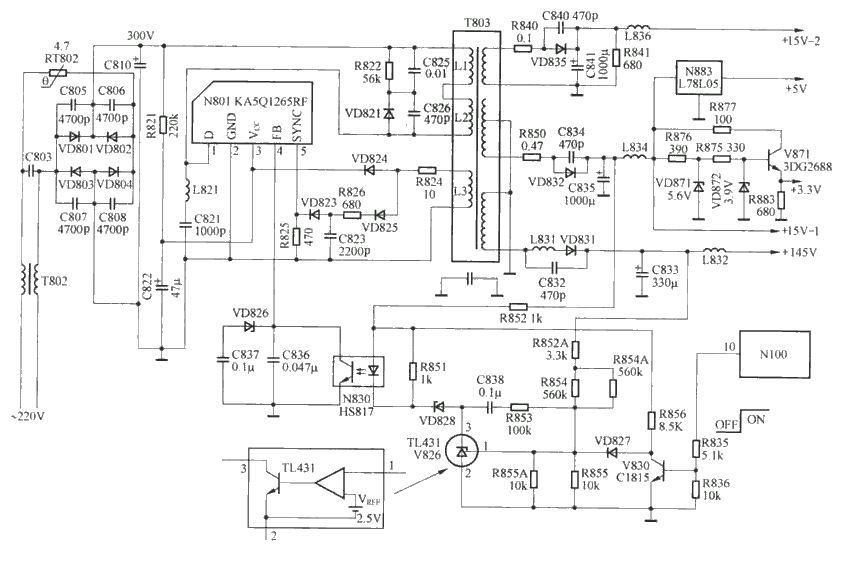 Philips 32phs5505 60 схема