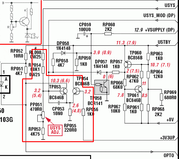 Шасси tx807c схема