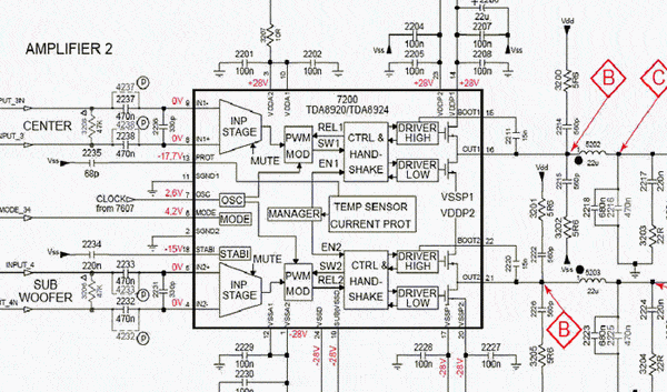 Panasonic sa ht335 схема