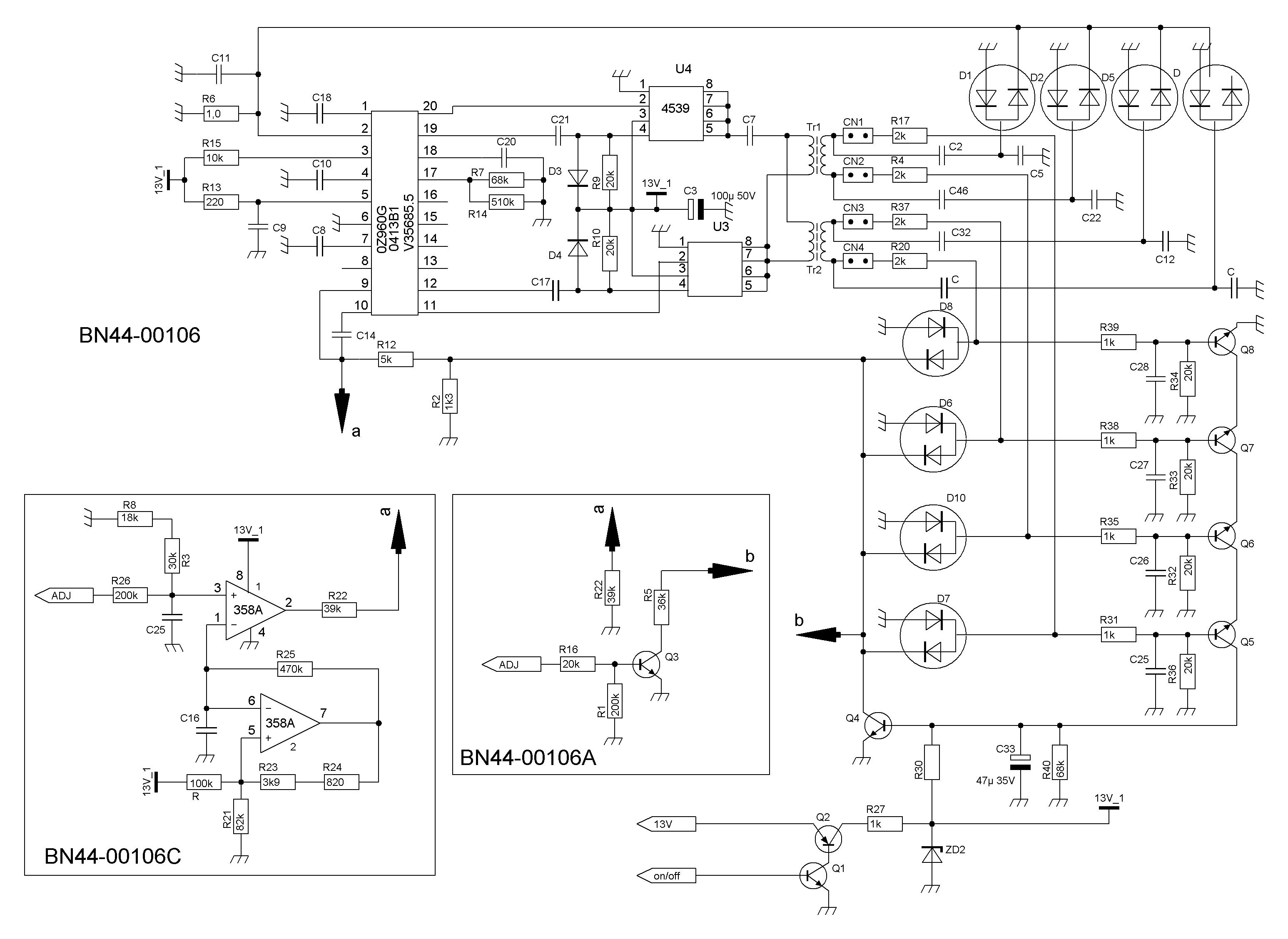 Схема инвертора ip 35135b