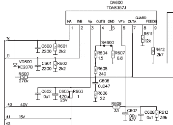 5 шт./лот TDA8357J TDA8357 ZIP-9