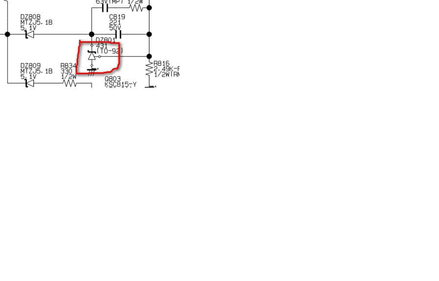 Samsung CS-29Z47HSQ шасси S65A не работает коррекция