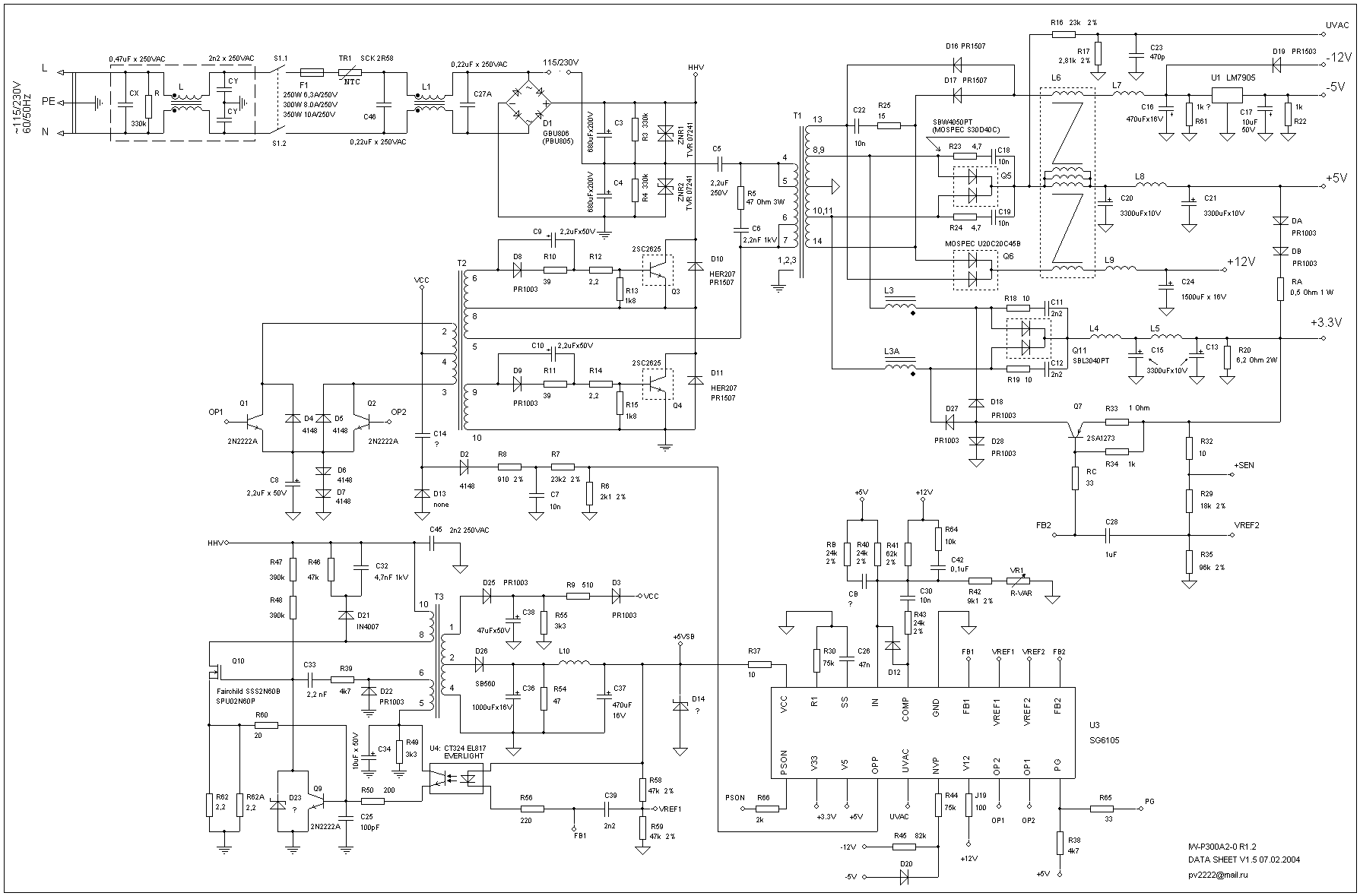 Psu32f1 l1 схема