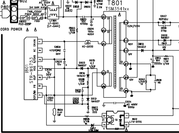 Strw6053n схема включения