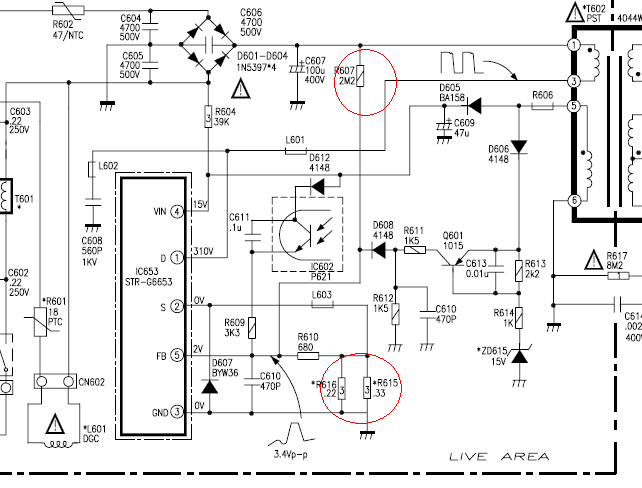 Str6654 схема включения