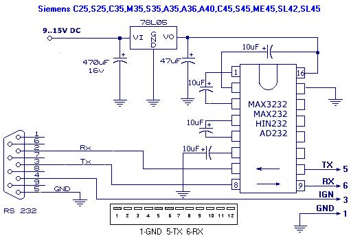 Siemens a35 схема