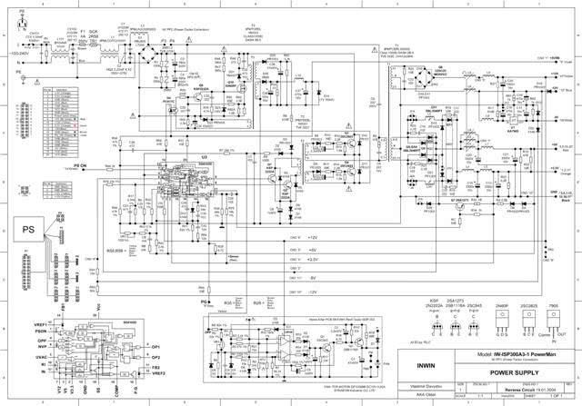 Fsp atx 300pa схема