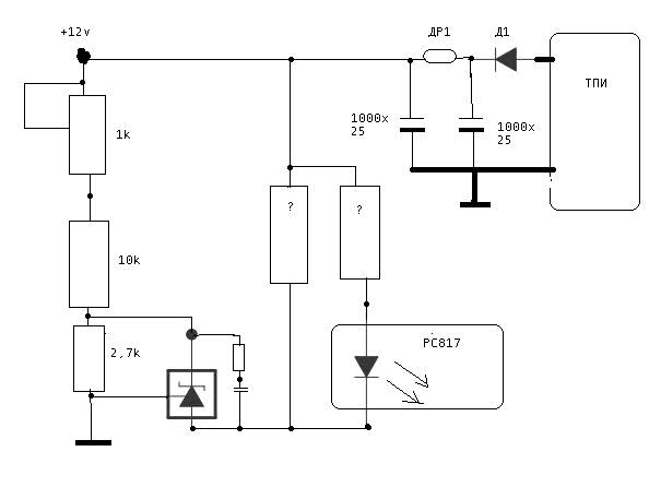 Ps817c схема включения