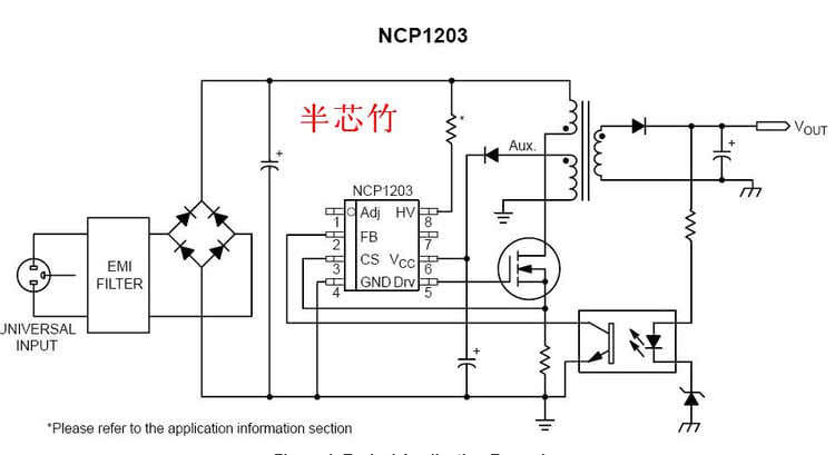 Ncp1200 схема включения