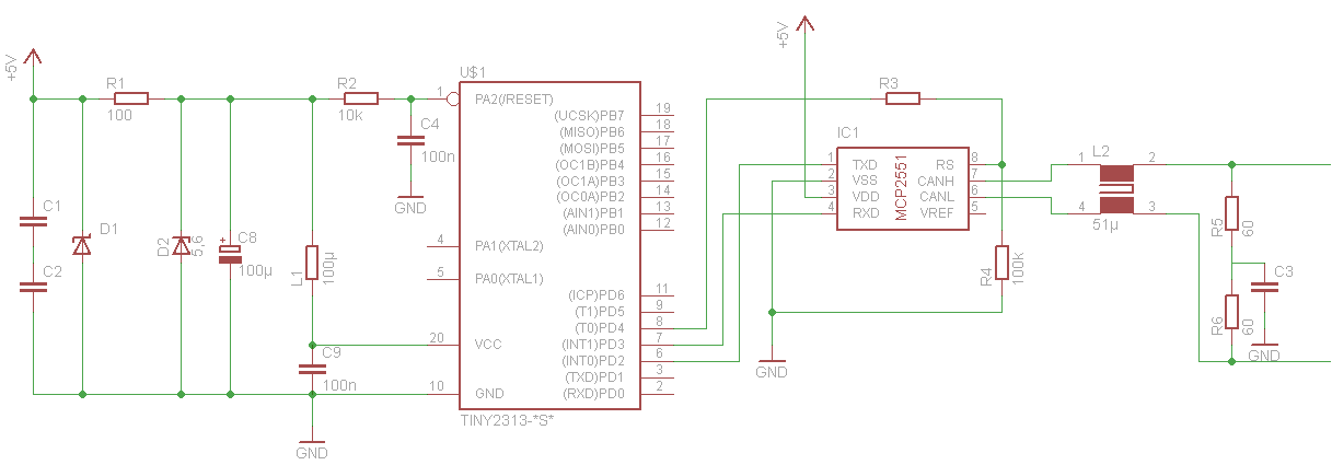 Mcp6022 i sn схема включения