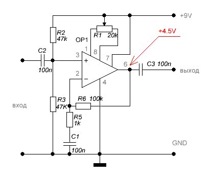 Opo7c микросхема схема включения