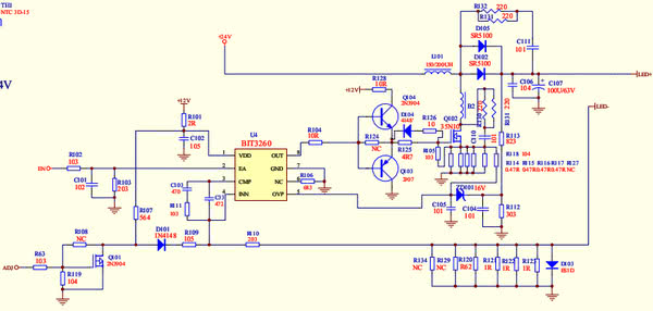 Izumi tl15h102b схема