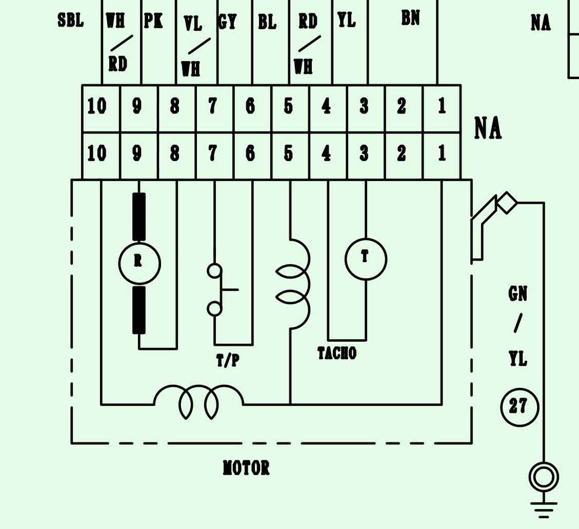 Схема подключения мотора от стиральной машины | 2 Схемы