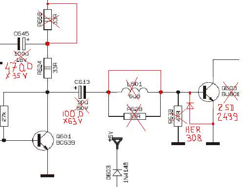 Bu808dfi переделка под обычный схема