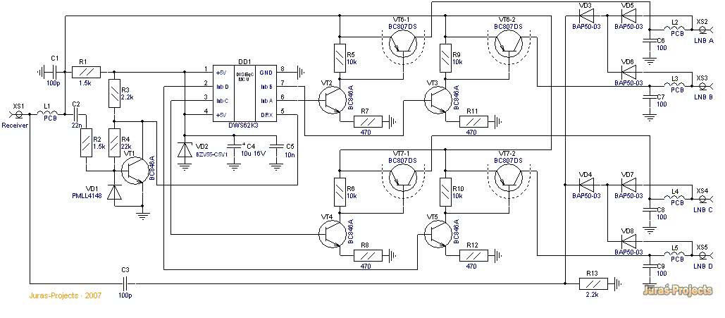 Wjm70601 pcb схема