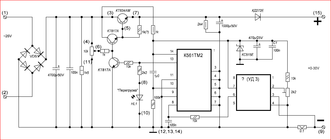 Ka7552 описание схема включения