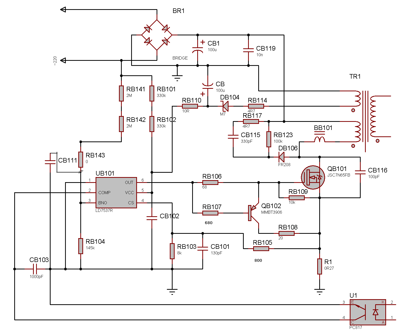 Tp v56 pb801 схема